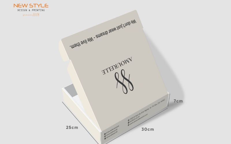 XƯỞNG IN HỘP GIẤY KRAFT SỐ LƯỢNG ÍT & LỚN, CAM KẾT CHẤT LƯỢNG 3 Mẫu in hộp giấy kraft