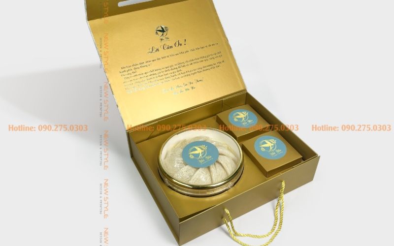 XƯỞNG IN HỘP ĐỰNG YẾN UY TÍN - CAM KẾT CHẤT LƯỢNG, TỐI ƯU CHI PHÍ 4 Mẫu hộp đựng yến