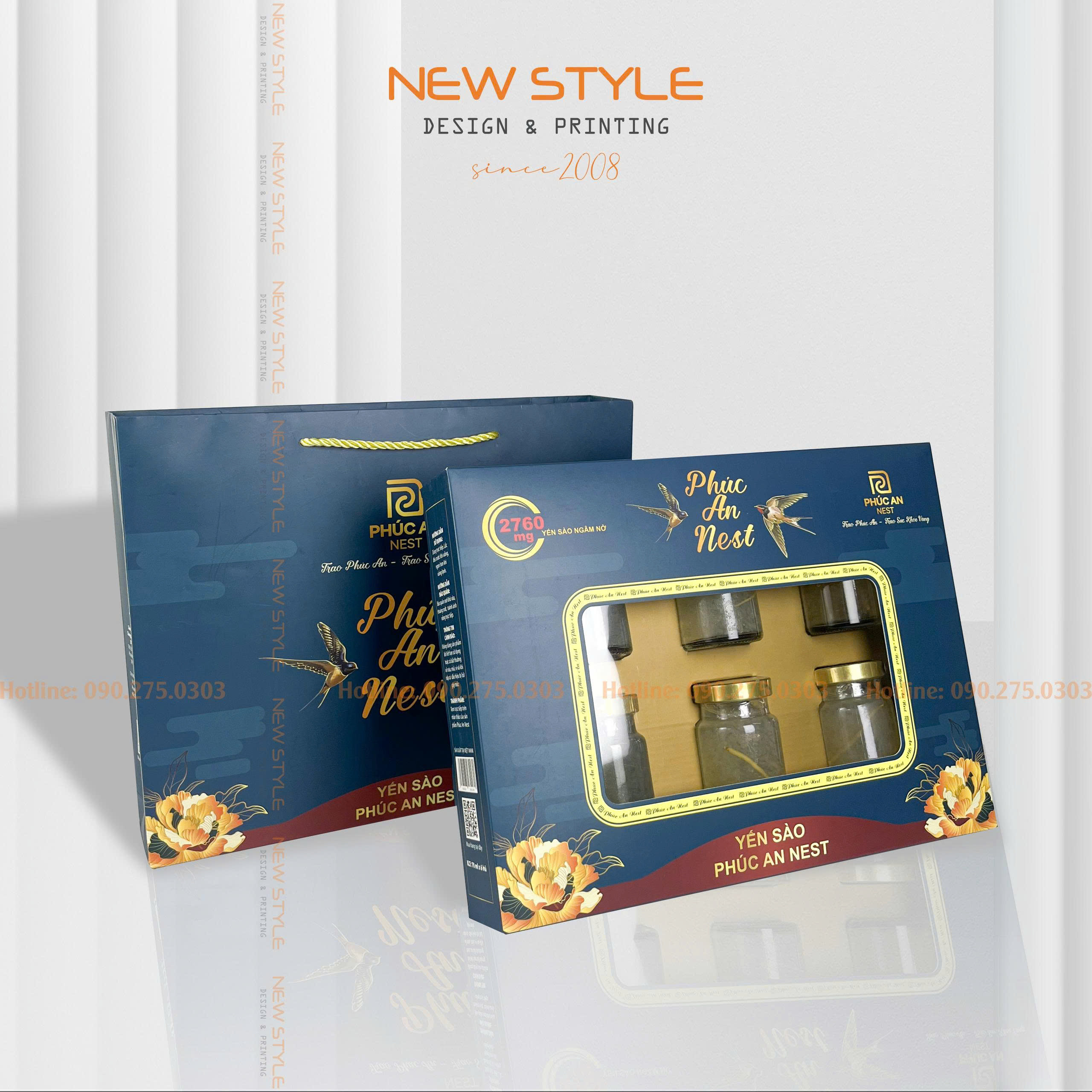 IN HỘP GIẤY ĐỰNG YẾN SÀO 1 IN HỘP GIẤY ĐỰNG YẾN SÀO